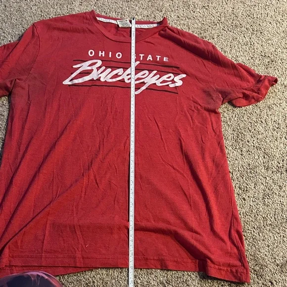 HOMAGE Red Ohio State Buckeyes Tee - Picture 6 of 7
